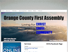Tablet Screenshot of ocfirstag.com